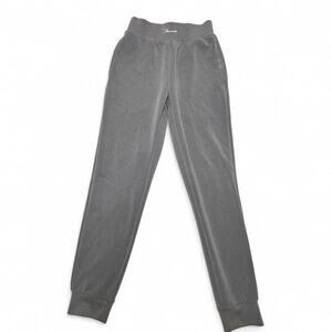 Velour Track Joggers – Gray